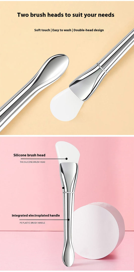 Brochas de Maquillaje Profesionales Varilla Plateada Cabezal Ultrafino - Image 14