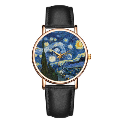 Reloj de Moda Casual con Diseño Impresionista - Image 6