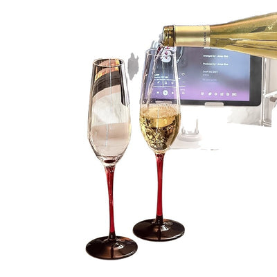 Juego de Copas de Champagne de Cristal Premium en Caja de Regalo - Image 3
