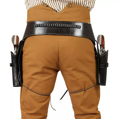 Cartuchera Steampunk Western para Revólver Estilo Vaquero - Image 3