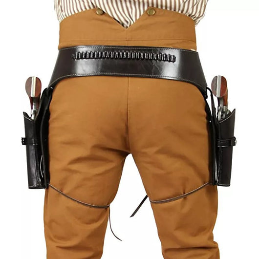 Cartuchera Steampunk Western para Revólver Estilo Vaquero - Image 3