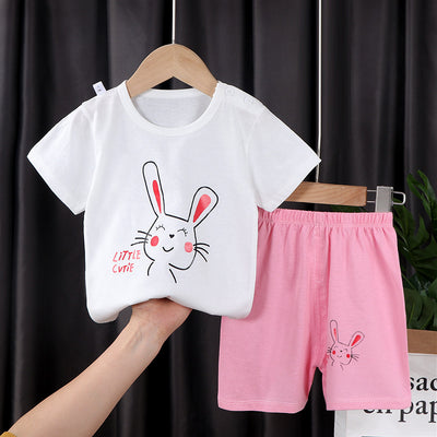 Conjunto de Dos Piezas en Algodón con Mangas Cortas para Niños y Niñas - Image 15
