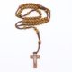 Collar de Cruz de Madera, Joya Cristiana - Image 4