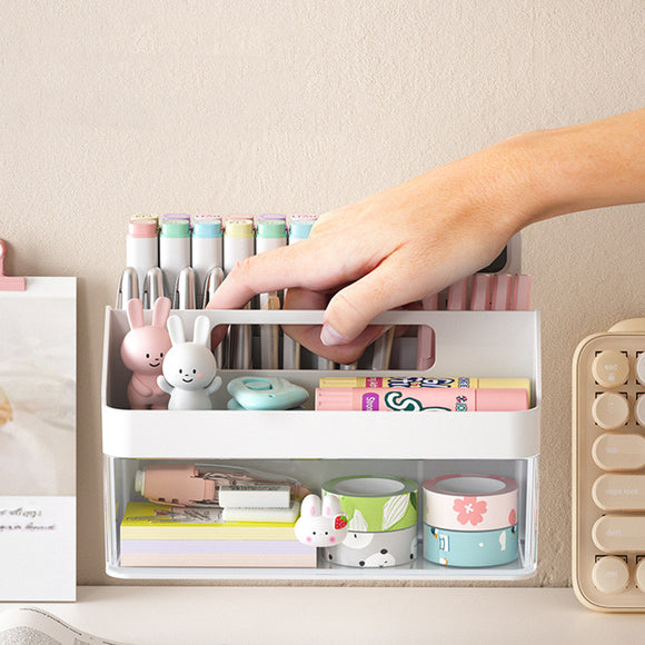 Organizador de Escritorio con Compartimentos para Útiles
