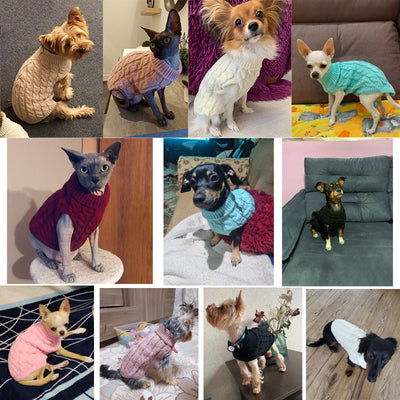 Suéter Cálido para Perros - Abrigo de Invierno para Cachorros - Image 10