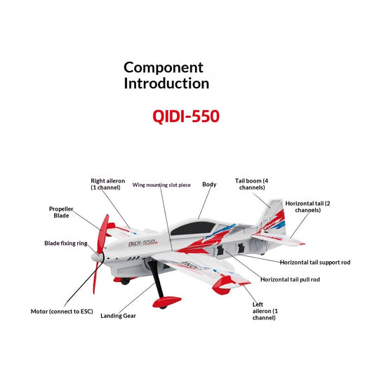 Avión de Espuma Radiocontrolado Eléctrico - Image 9