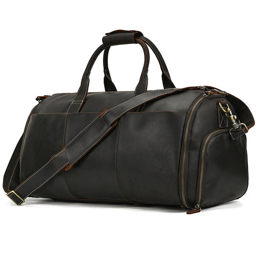 Maletín de Cuero para Viajes de Negocios con Bolsillo para Zapatos - Image 9