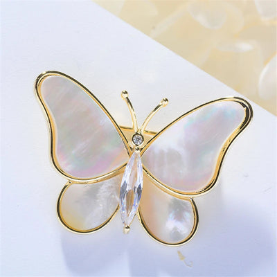 Broche Mariposa Circón Fritilaria - Temperamento Elegante - Image 13