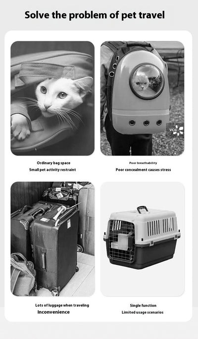 Bolsa Bandolera Transportadora para Mascotas - Gran Capacidad Transpirable - Image 11