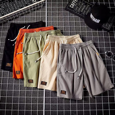 Pantalones Cortos Casuales Sueltos para Hombre - Image 14