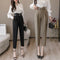 Pantalones Harem Cintura Alta para Mujer - Pantalones Frescos de Verano