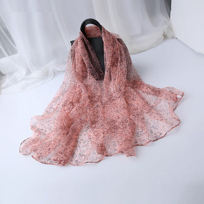 Pañuelo de Seda Decorativo Versátil para Mujer - Image 11
