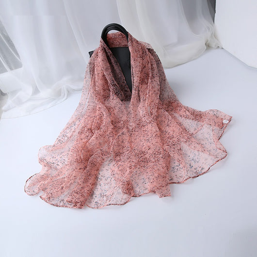 Pañuelo de Seda Decorativo Versátil para Mujer - Image 11