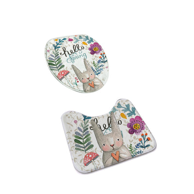 Tapete Antideslizante en U para Baño con Diseño Infantil - Image 3