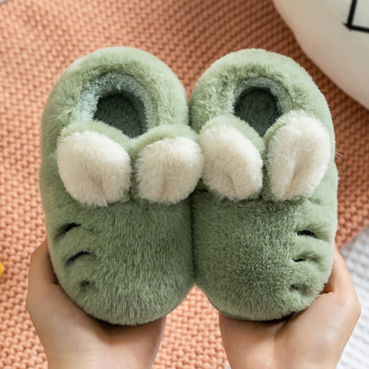 Pantuflas de Algodón con Diseño de Conejo Animado para Niños y Niñas - Image 15