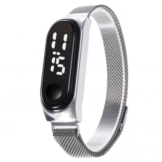 Reloj LED Táctil Magnético Resistente al Agua