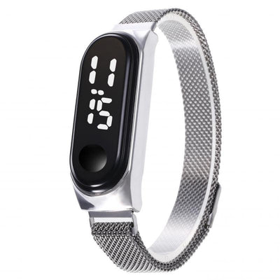 Reloj LED Táctil Magnético Resistente al Agua