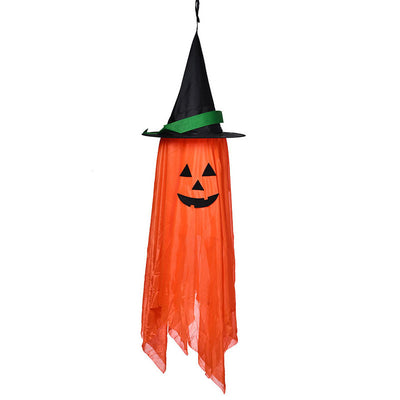 Decoración Halloween: Adornos Calabaza y Fantasmita con Sombrero - Image 11