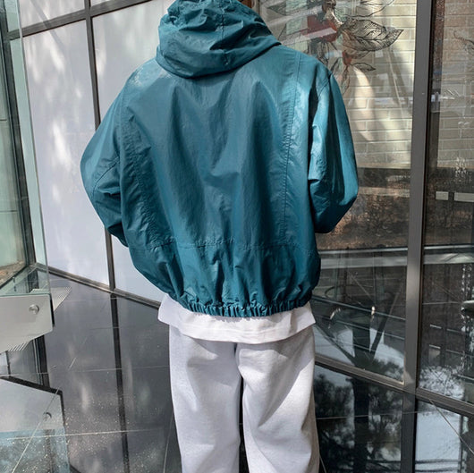 Chaqueta Deportiva Suelta con Capucha - Manga Larga Moderna para Hombre - Image 10
