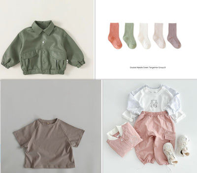 Abrigo Infantil de Cuero para Otoño - Image 11