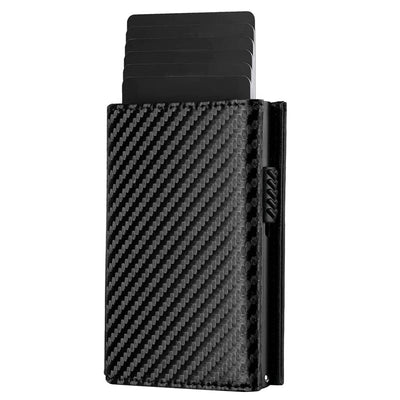 Billetera Inteligente de Fibra de Carbono con Bloqueo RFID y Múltiples Compartimentos - Image 13