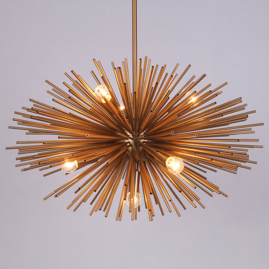 Lámpara Colgante Geométrica Erizo Marino - Diseño Moderno para Espacios Sofisticados - Image 6