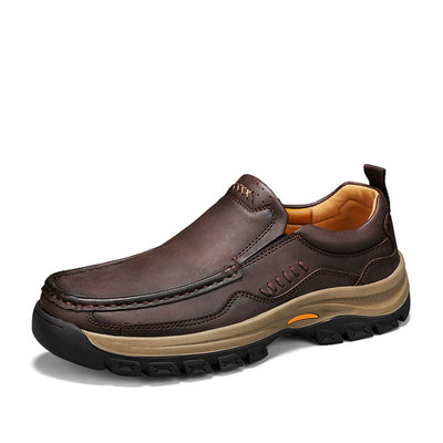 Zapatos de Cuero Casual Estilo Británico para Senderismo y Outdoor - Image 6