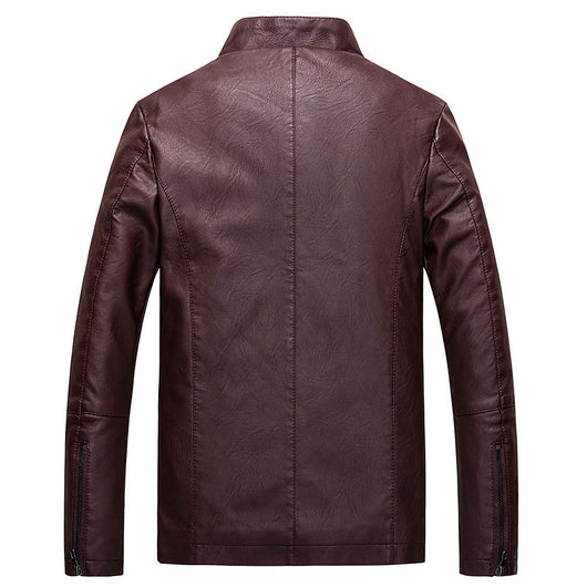 Chaqueta de Cuero Sintético PU para Hombre - Image 9