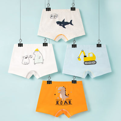 Calzoncillos Boxer Infantiles de Algodón Transpirable para Niños - Image 4