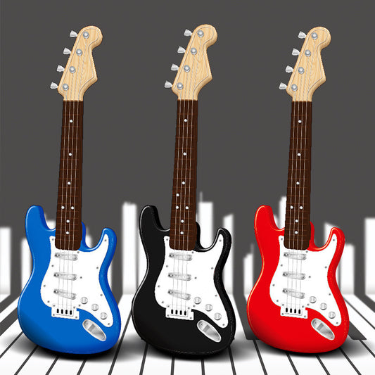Guitarra Eléctrica de Juguete 4 Cuerdas para Niños Principiantes