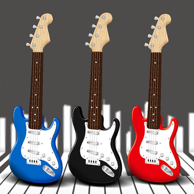 Guitarra Eléctrica de Juguete 4 Cuerdas para Niños Principiantes