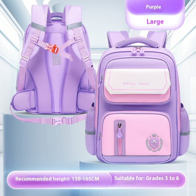 Mochila Escolar Ergonómica con Protección de Columna y Tela Impermeable - Image 8