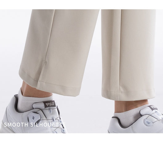 Pantalones Deportivos para Mujer con Cintura Elástica y Corte Acampanado - Image 10