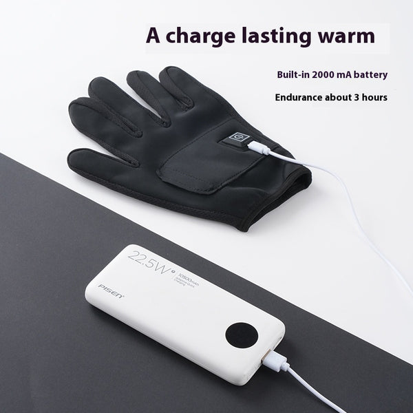 Guantes Térmicos USB con Calefacción en Palma para Invierno
