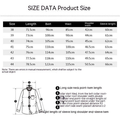 Camisa Ejecutiva de Manga Larga Color Sólido para Hombre - Image 8
