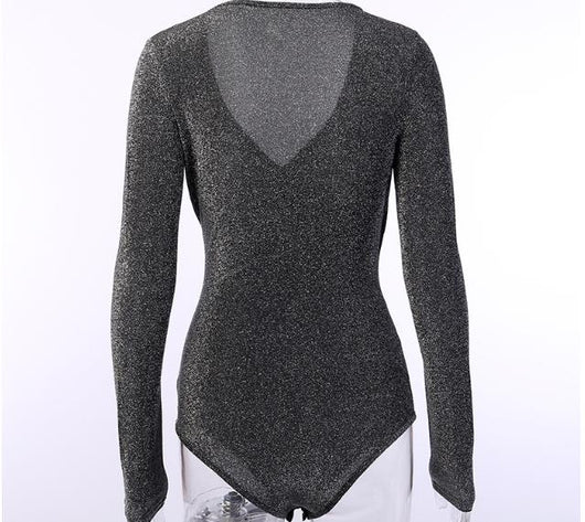 Blusa de Seda Ajustada con Cuello V y Volantes - Elegancia Femenina de Manga Larga - Image 9