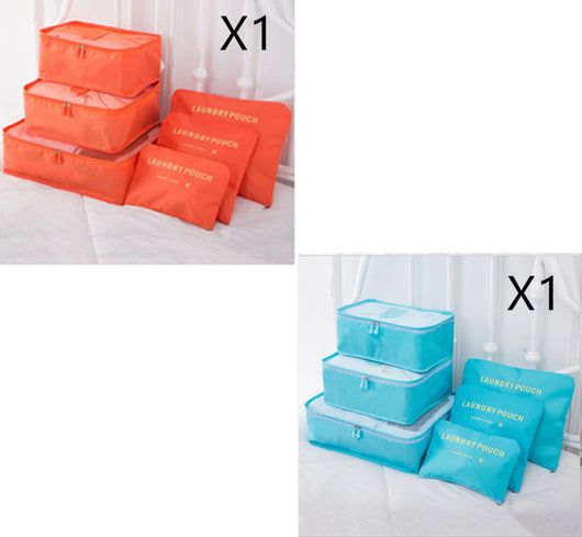 Set de 6 Bolsas Organizadoras de Viaje para Ropa - Image 10