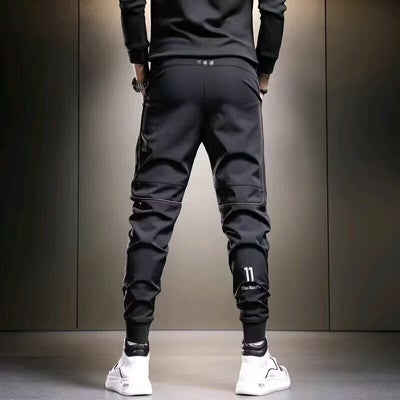 Pantalones de Chándal Cómodos Ajustados Estilo Coreano con Secado Rápido para Hombre - Image 13