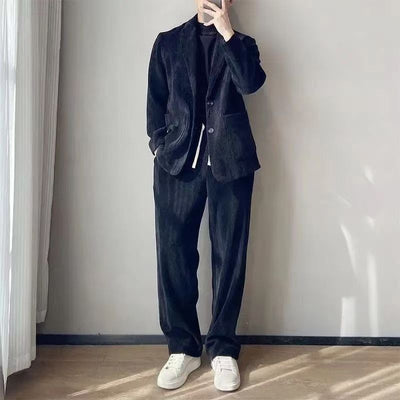 Conjunto Elegante de Traje y Pantalones Casuales para Hombre - Image 6