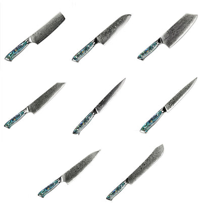 Cuchillo de Chef Damasco G10 de 67 Capas - Image 15
