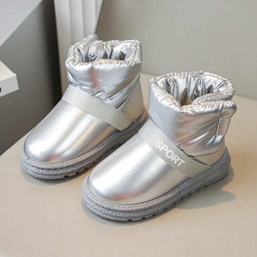 Botas de Nieve Impermeables para Niños y Niñas con Suela Antideslizante - Image 5