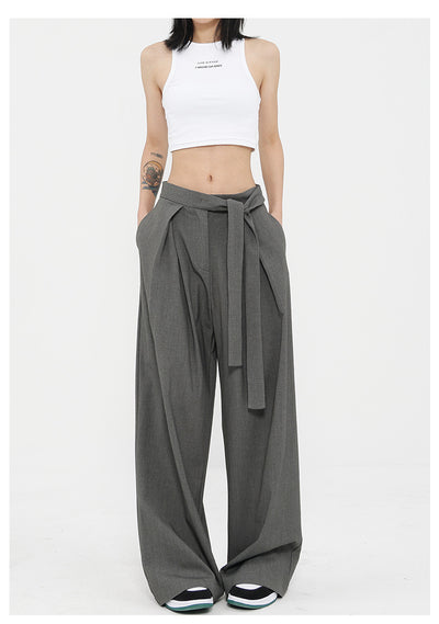 Pantalones Anchos Casuales para Mujer - Diseño Elegante y Cómodo - Image 11