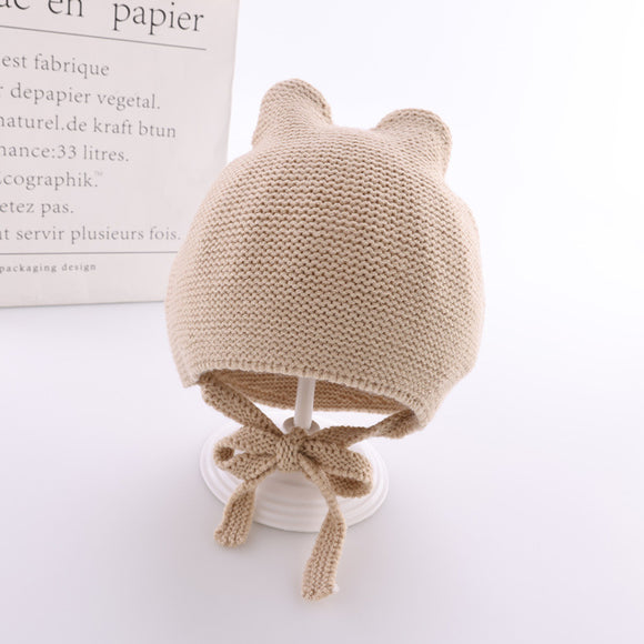 Soft Wool Baby Hat - Adorable Design for 4 to 28 Months