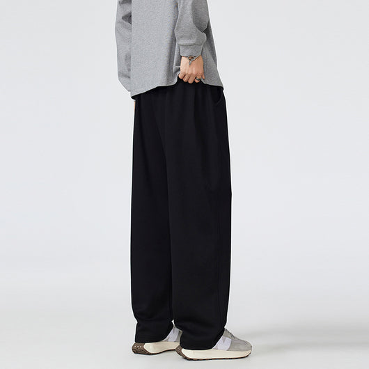 Pantalones de Chándal Holgados con Cordón Estilo Urbano Estadounidense - Image 4