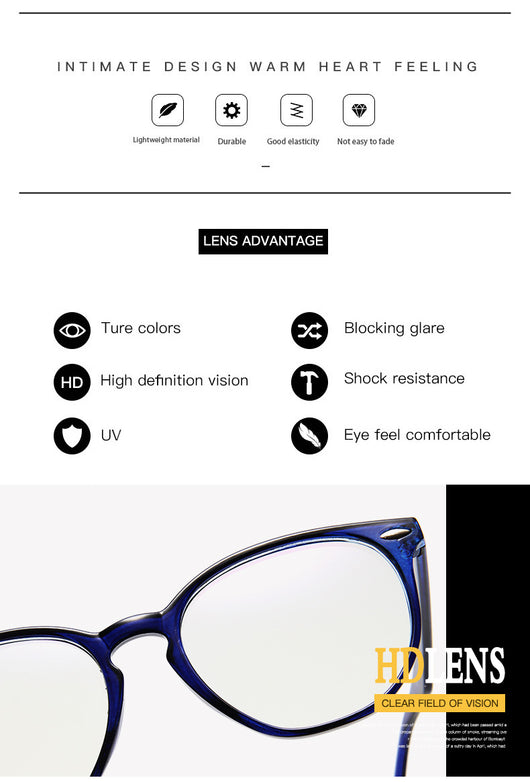 Gafas Artísticas Redondas Mitin con Cinta Azul - Diseño Colorido - Image 12