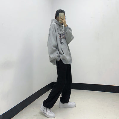 Sudadera Hip Hop Dragon con Collar Integrado - Image 17
