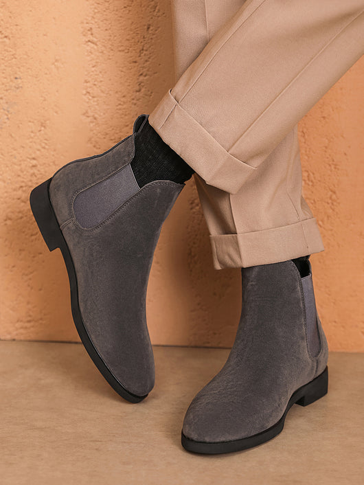 Zapatos Casuales Británicos con Elástico y Cordones para Hombre - Image 20