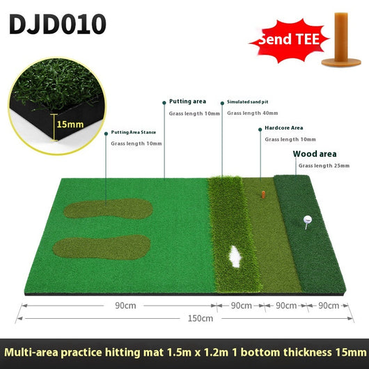Tapete de Práctica Golf Multifuncional PGM para Interior - Image 10