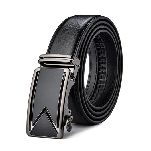 Cinturón de Cuero Genuino para Hombre con Hebilla Click Ajustable - Estilo Ejecutivo - Image 2