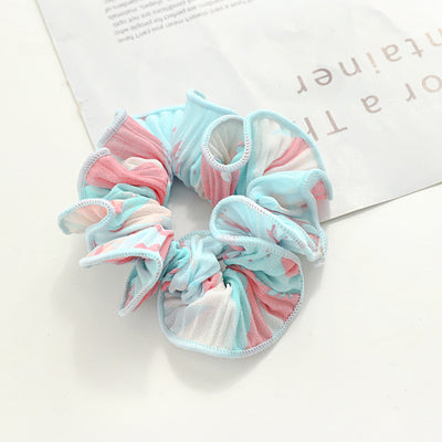 Aro para Cabello Tie Dye Plisado con Estilo Japonés y Coreano - Image 14